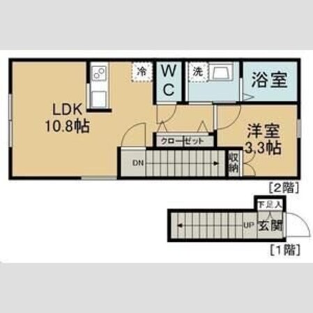 シャルム旭ケ丘ウエストの物件間取画像